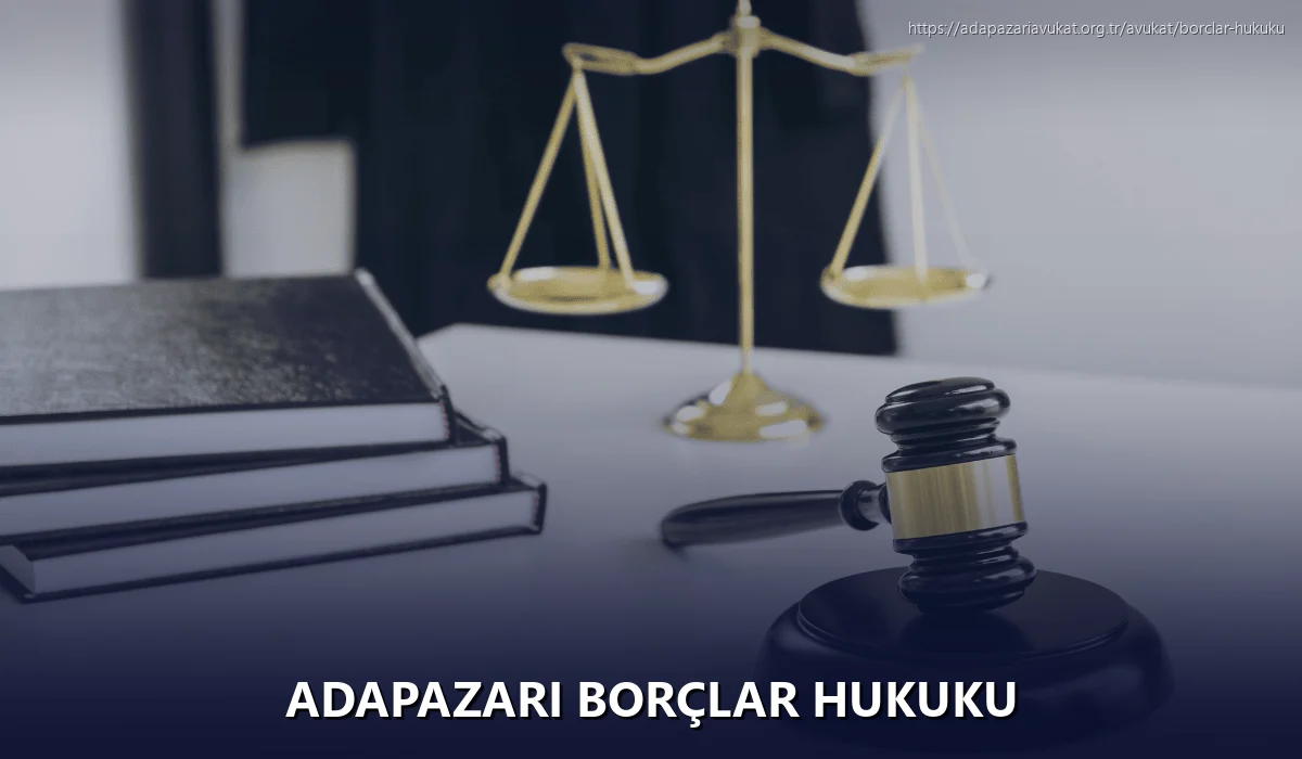 Adapazarı Borçlar Hukuku