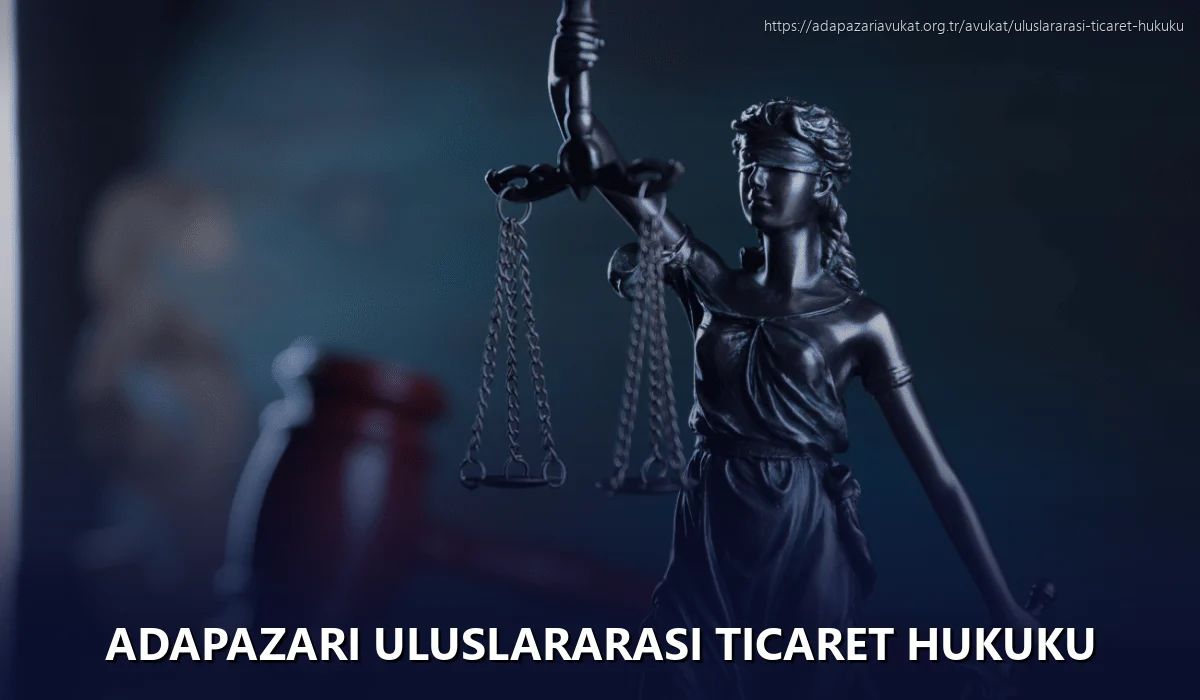 Adapazarı Uluslararası Ticaret Hukuku